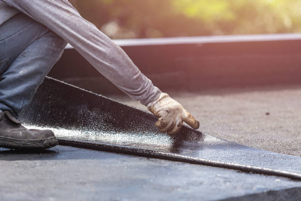 Wet basement repair process in Amesville, OH